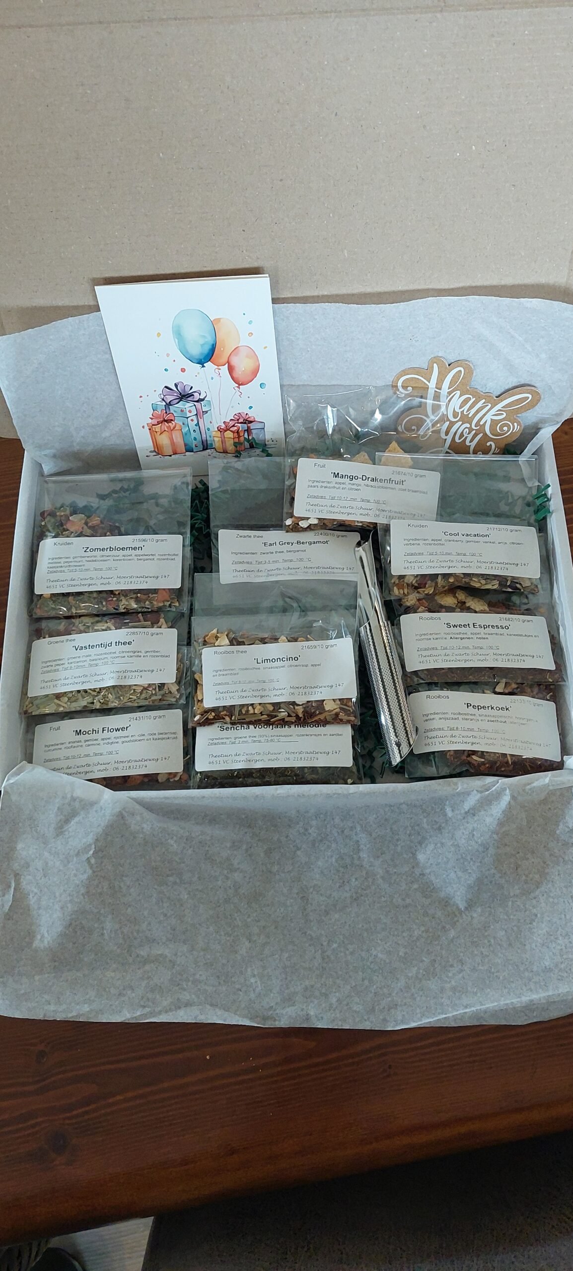 Thee Proefpakket - stel zelf samen