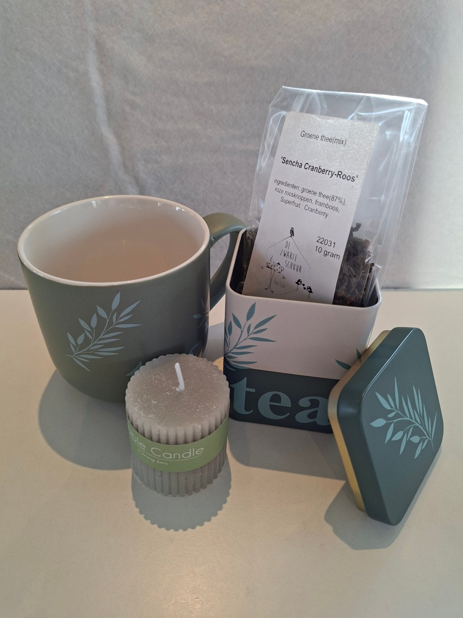 Geschenk set 'Groene thee Sencha'